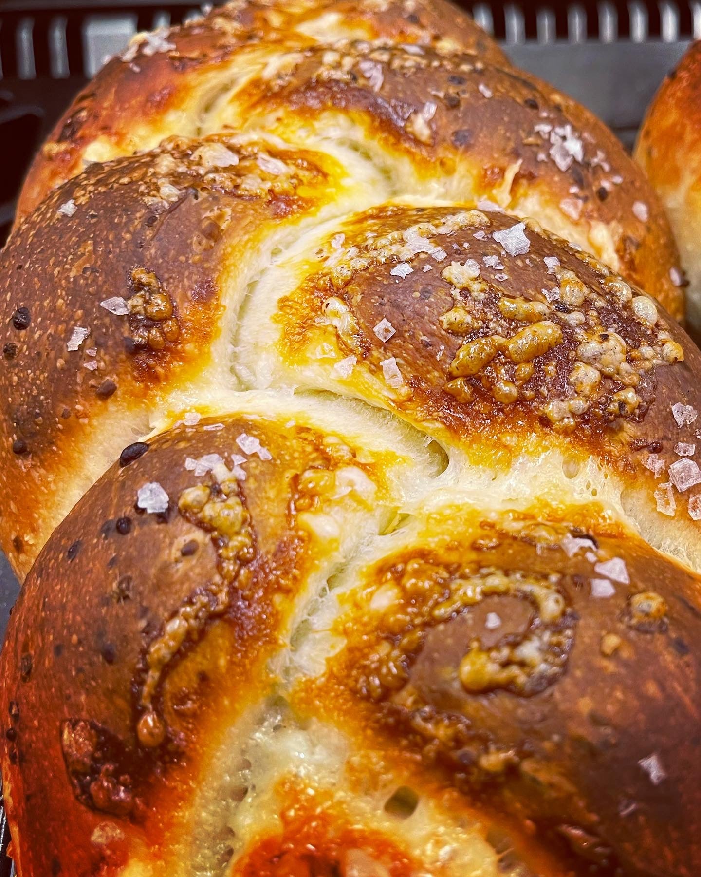 Swiss Cheese and Onion Braid